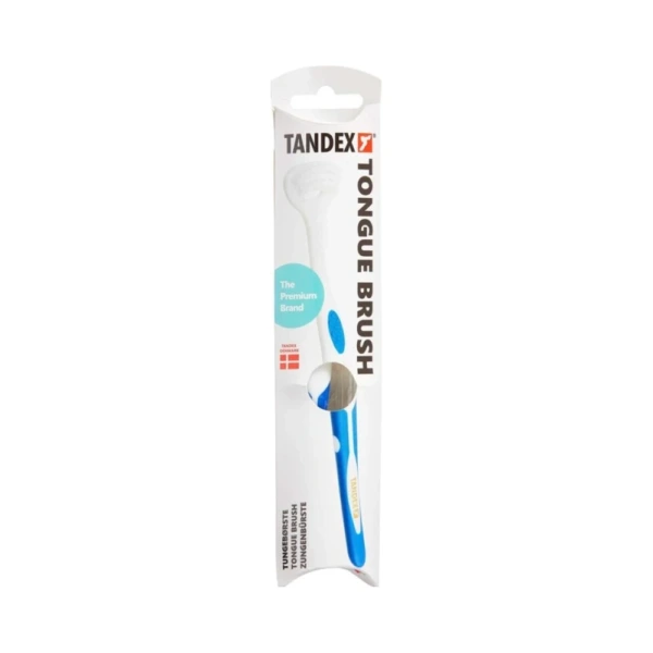 Tandex tungebørste ass.farver – 1 stk