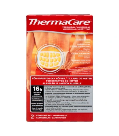 ThermaCare Ryg & Hofte – 2 stk