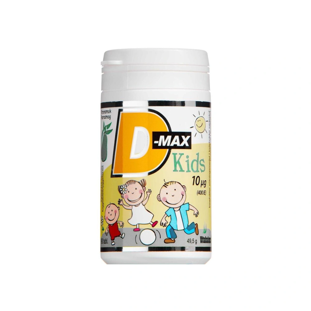 D-max Kids 10 µg - 90 stk