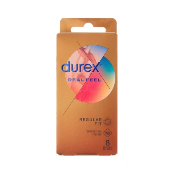 Durex Real Feel Kondom Latexfri – 8 stk