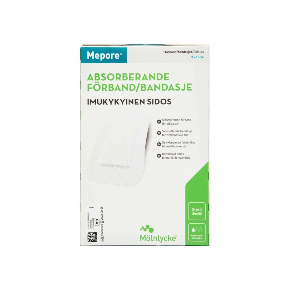 Mepore 9×15 cm - 5 stk