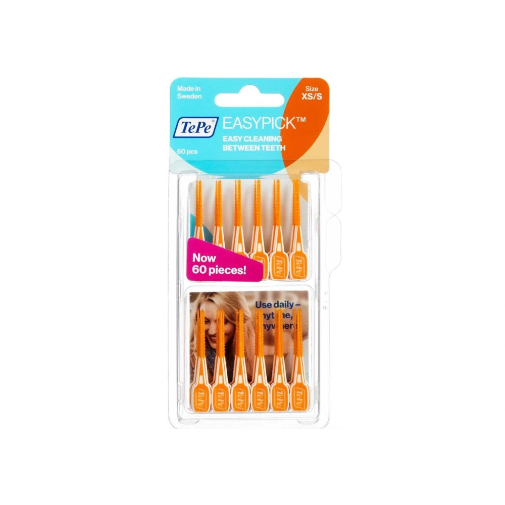 TePe Easypicks Orange XS/S - 60 stk