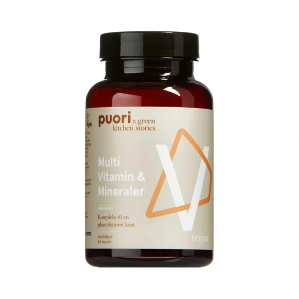 Puori Multi Vitamin & Mineraler - 60 stk
