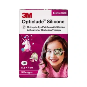 3M Opticlude Skeleplaster Medi Pige – 50 stk