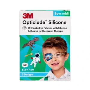 3M Opticlude Skeleplaster Medi Dreng – 50 stk