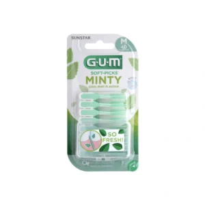 GUM SOFT-PICKS MINTY Medium – 40 stk