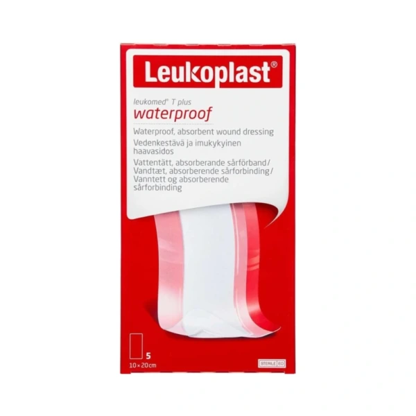 Leukoplast Leukomed T Plus Waterproof 10×20 cm – 5 stk