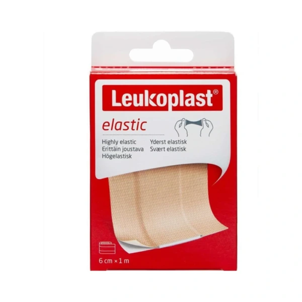 Leukoplast Elastic 6 cm x 1 m plaster – 1 stk