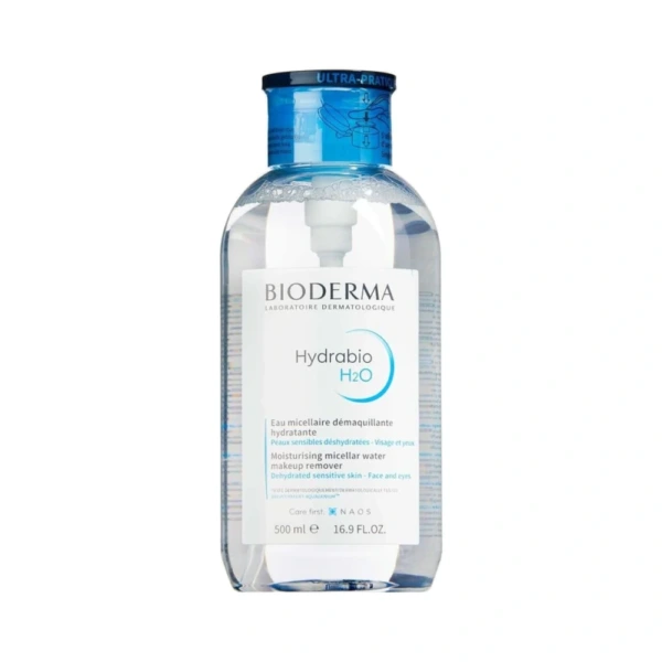 Bioderma hydrabio H2O med pumpe – 500 ml