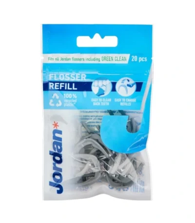 Jordan DF Easy Clean Flosser Refill – 20 stk