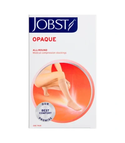 Jobst Opaque Sort Kompressionsstrømpe Str. XL – 1 par