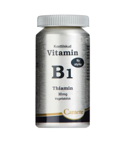 Camette Vitamin B1 Thiamin 30 mg – 90 stk