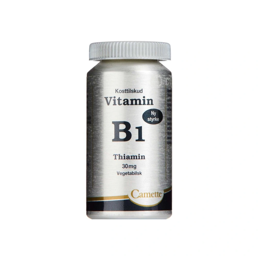 Camette Vitamin B1 Thiamin 30 mg – 90 stk