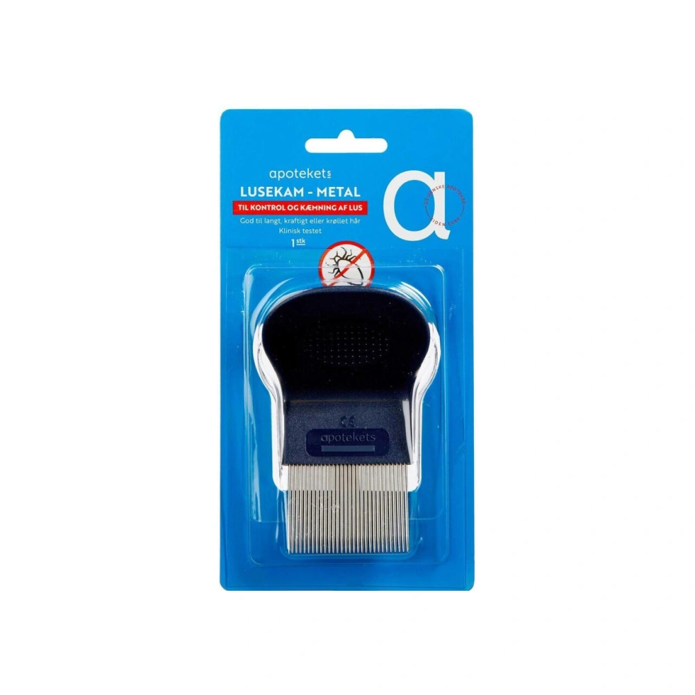 Apotekets Metal Lusekam – 1 stk