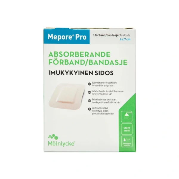 Mepore Pro 6x7cm – 5 stk