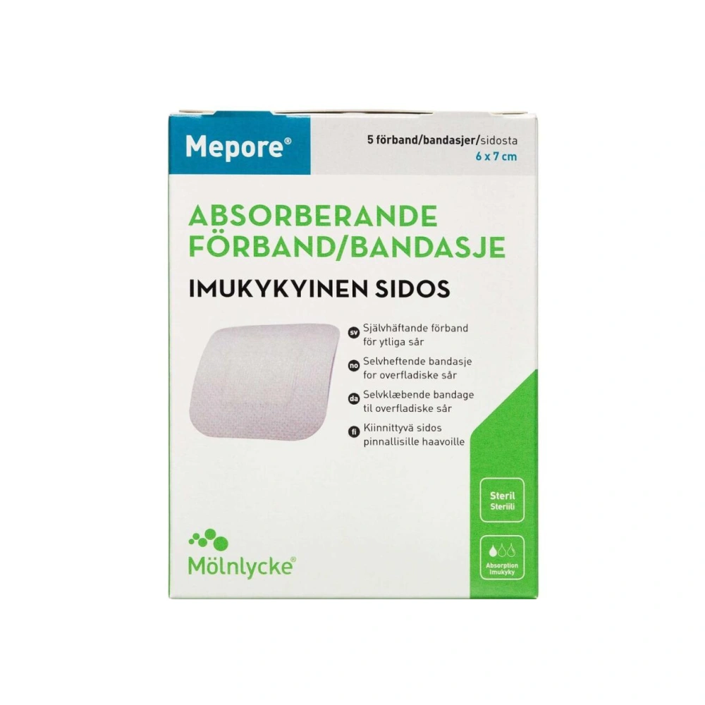 Mepore 6x7cm OTC – 5 stk