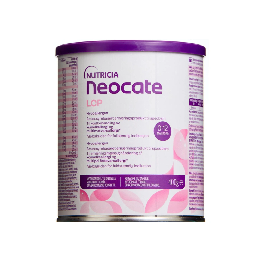 Nutricia Neocate LCP 0-12 Måneder – 400 g