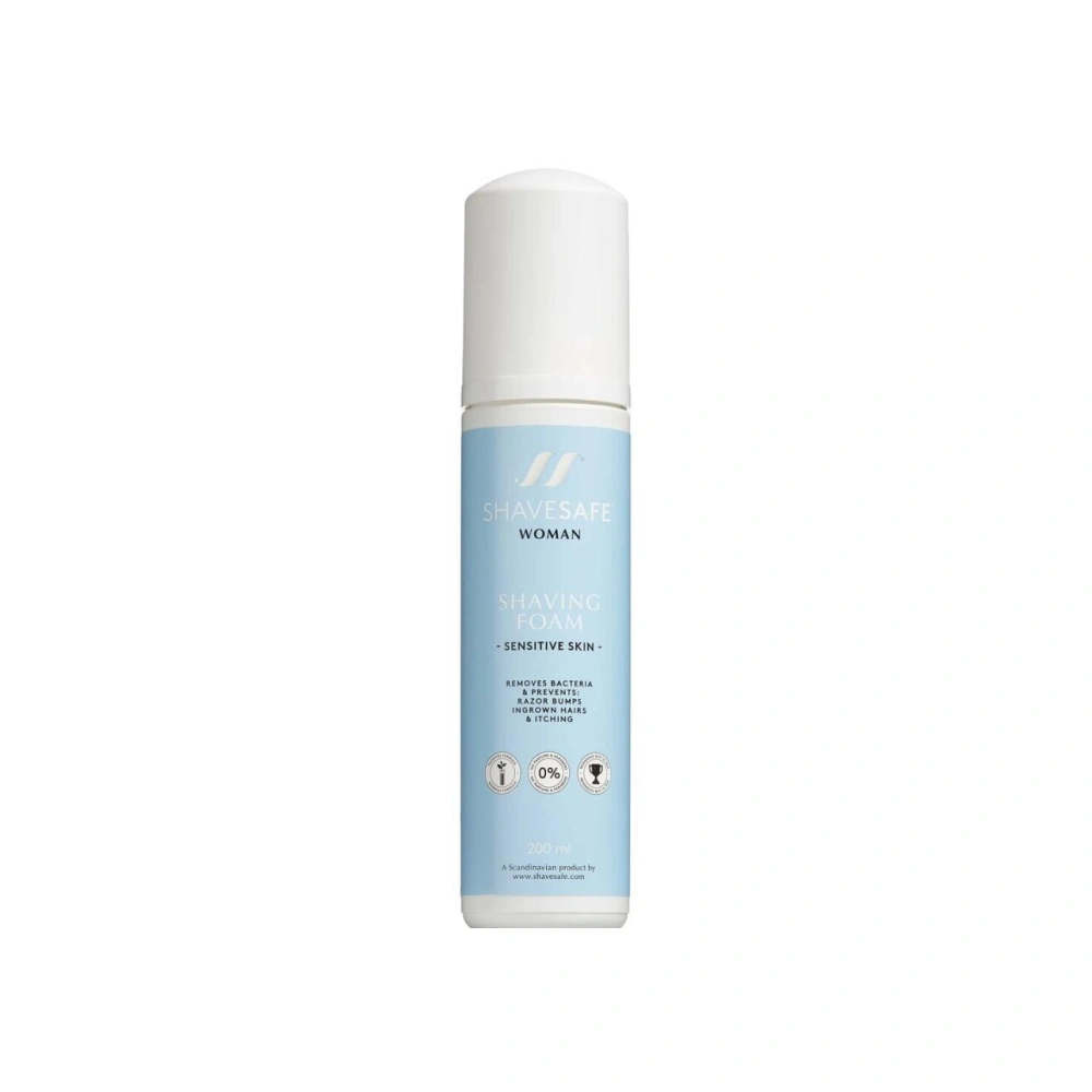 ShaveSafe Woman Shaving Foam Sensitive Skin – 200 ml