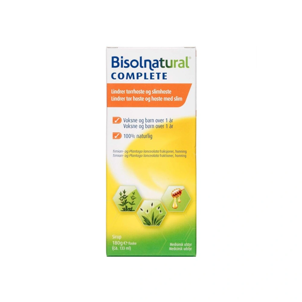 Bisolnatural complete sirup – 133 ml