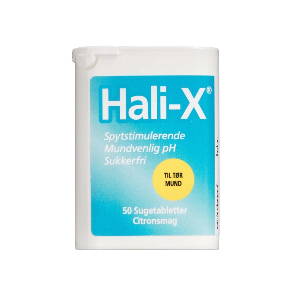 HaliCare Hali-x Sugetablet Citron - 50 stk