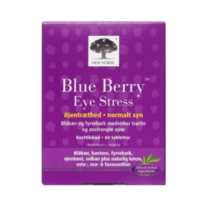 New Nordic Blue Berry Eye Stress – 60 stk