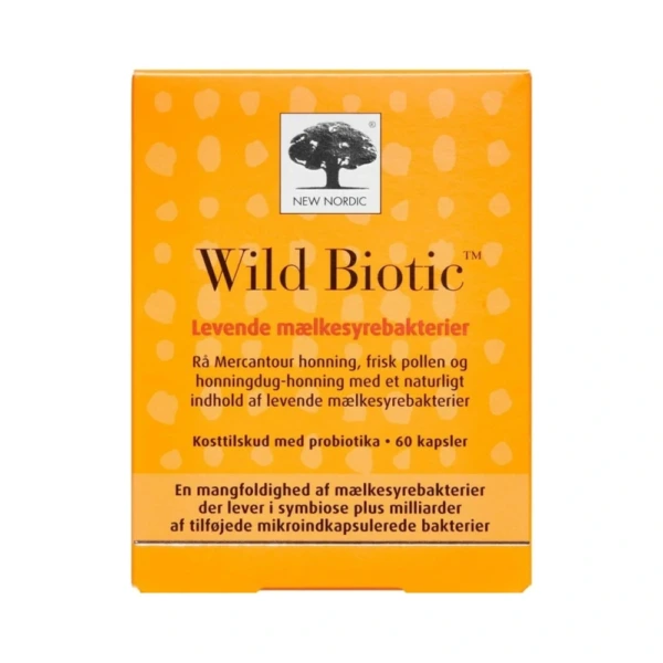 New Nordic Wild Biotic – 60 stk