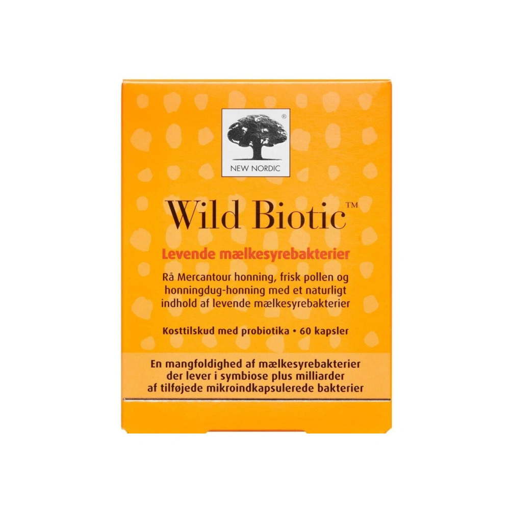 New Nordic Wild Biotic – 60 stk