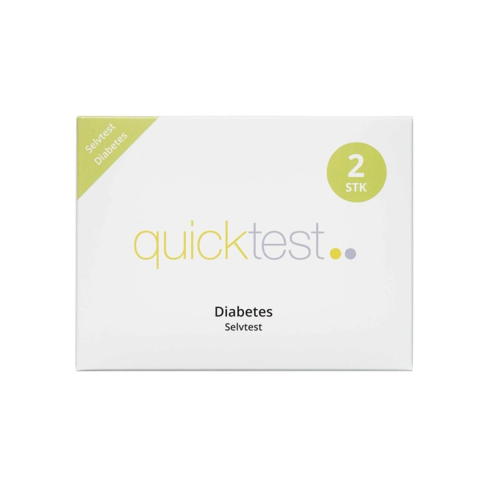 Quicktest Diabetes – 2 stk