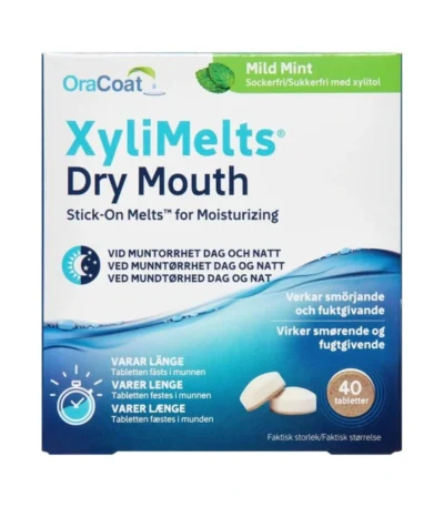 Xylimelts Klæbetabletter - 40 stk