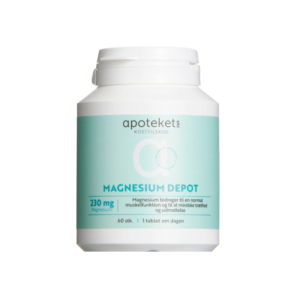 Apotekets Magnesium Depottablet – 60 stk