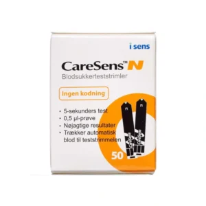 Caresens Teststrimler – 50 stk