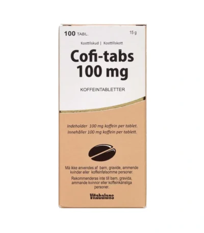 Vitabalans Cofi-Tabs 100 mg - 100 tabletter