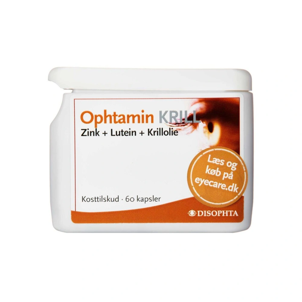 Ophtamin Krill Kaspsler – 60 stk