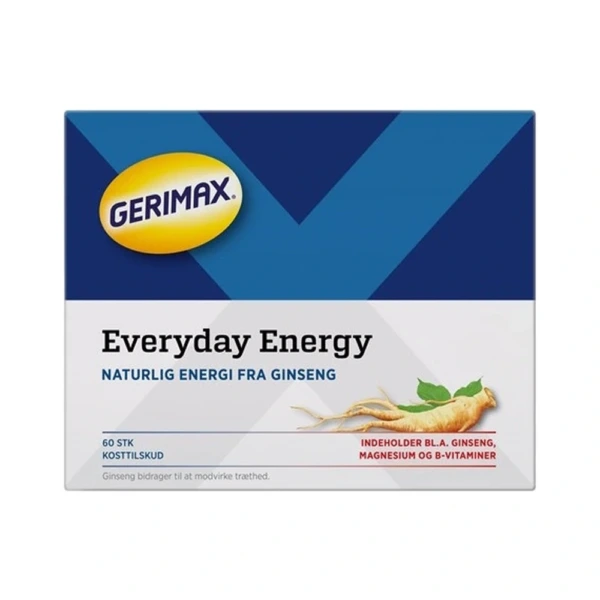 Gerimax Daglig Energi – 60 stk