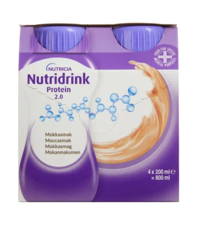 Nutridrink 2.0 Kcal Mokka – 4 x 200 ml