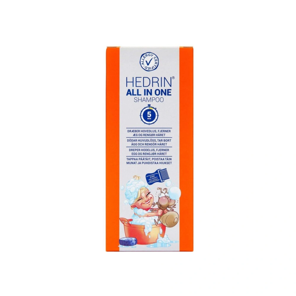 Hedrin all in one shampoo - 200 ml