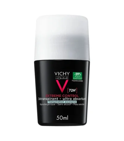 Vichy Homme Antiperspirant Deodorant Roll-On 72T – 50 ml