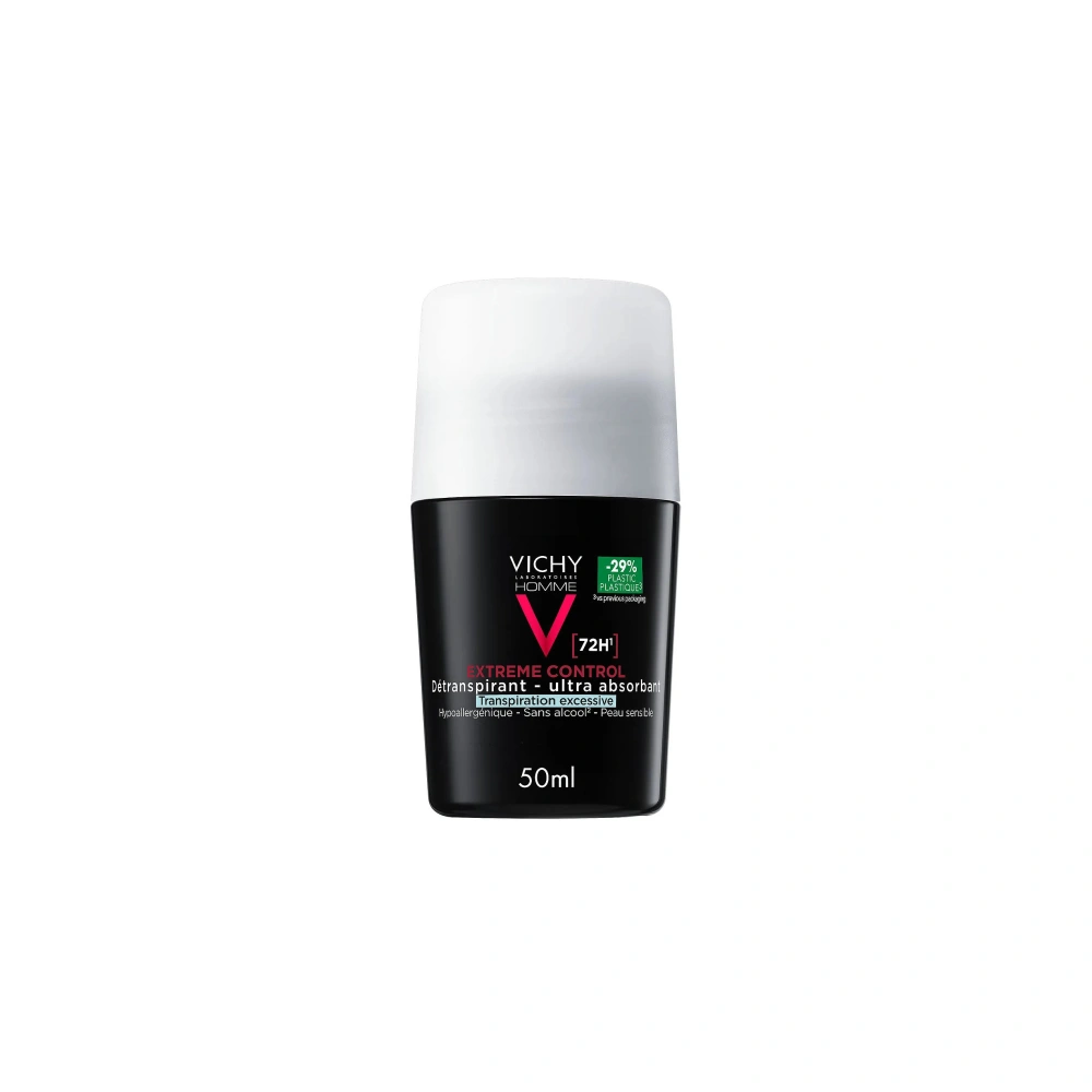 Vichy Homme Antiperspirant Deodorant Roll-On 72T - 50 ml