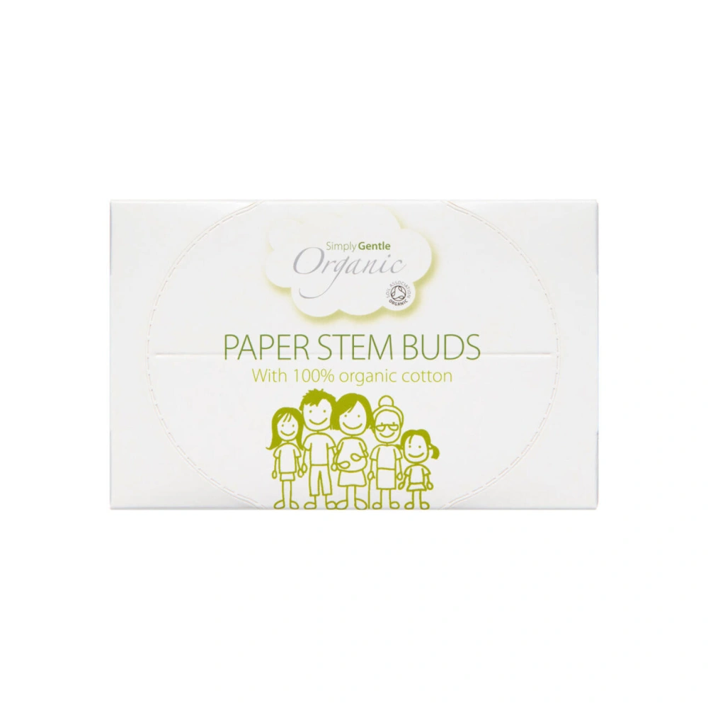 Nature Source Simply Gentle Vatpinde Øko - 200 stk