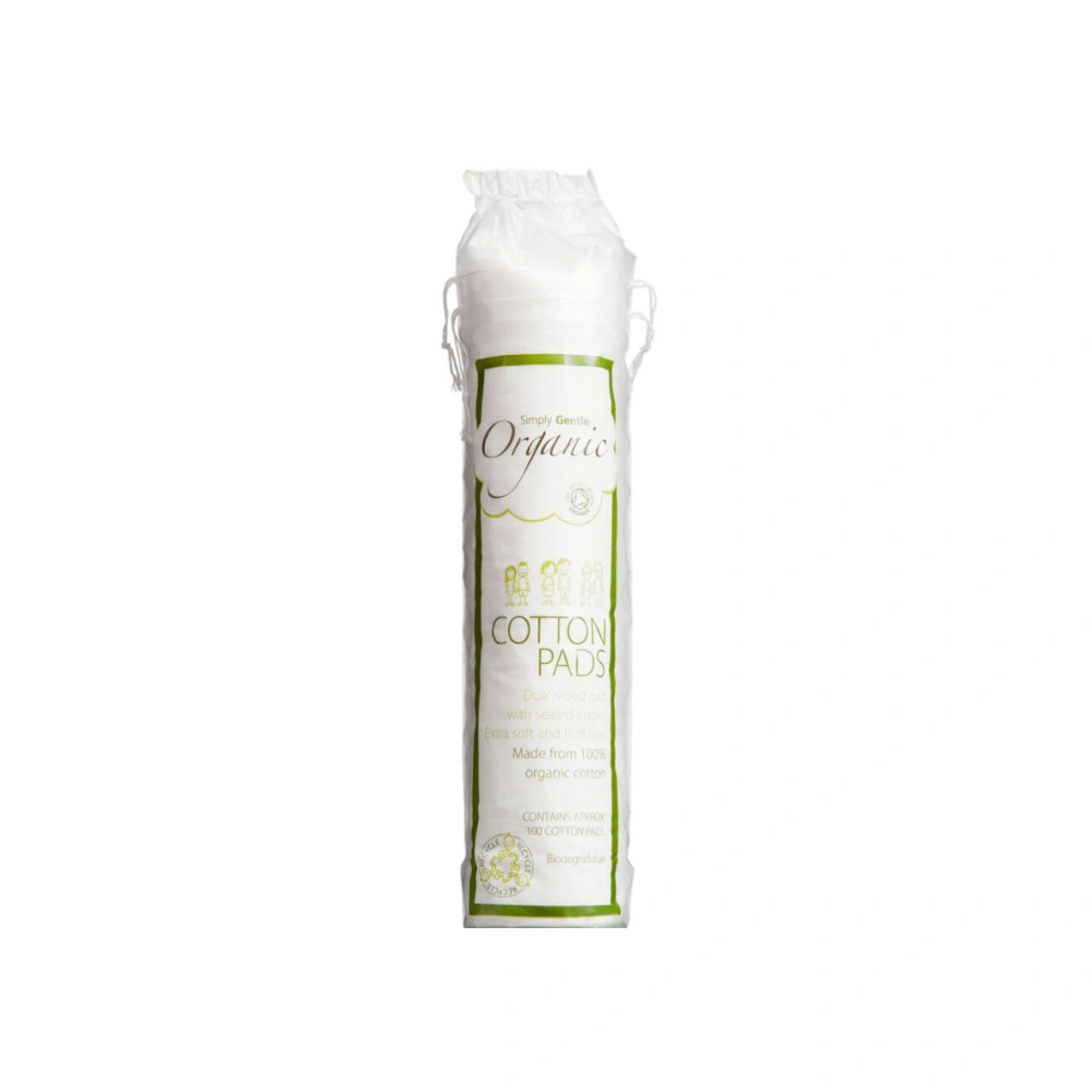 Nature Source Simply Gentle Vatrondeller Øko - 100 stk