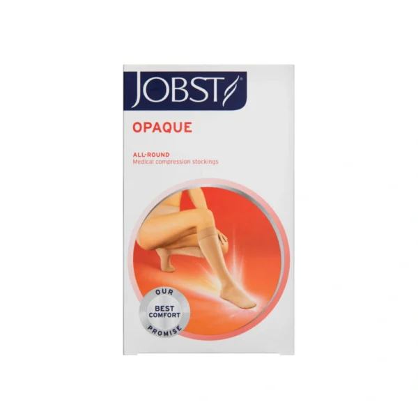 Jobst Opaque Natur Kompressionsknæstrømpe Str. S – 1 par
