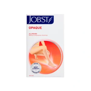 Jobst Opaque Sort Kompressionsknæstrømpe Str. L – 1 par