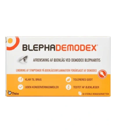 Blephademodex Renseservietter – 30 stk