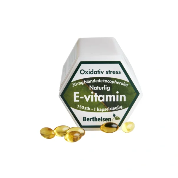 Berthelsen E-vitamin – 150 stk