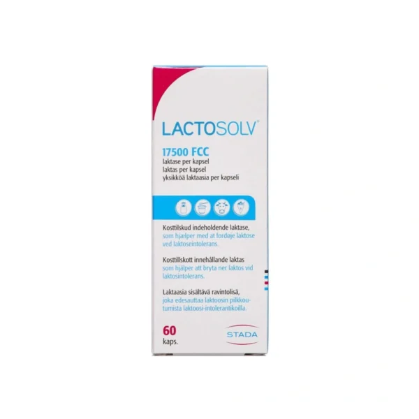Lactosolv kapsler – 60 stk