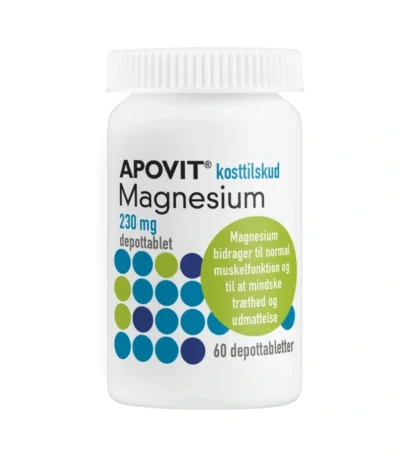 APOVIT Magnesium 230 mg Depot – 60 stk