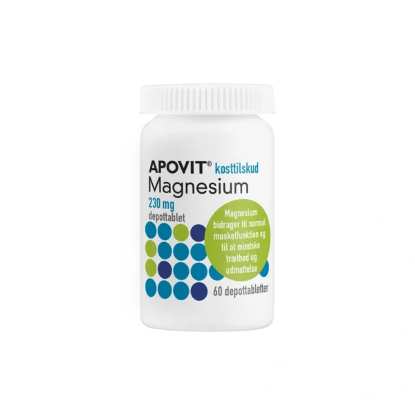 APOVIT Magnesium 230 mg Depot – 60 stk
