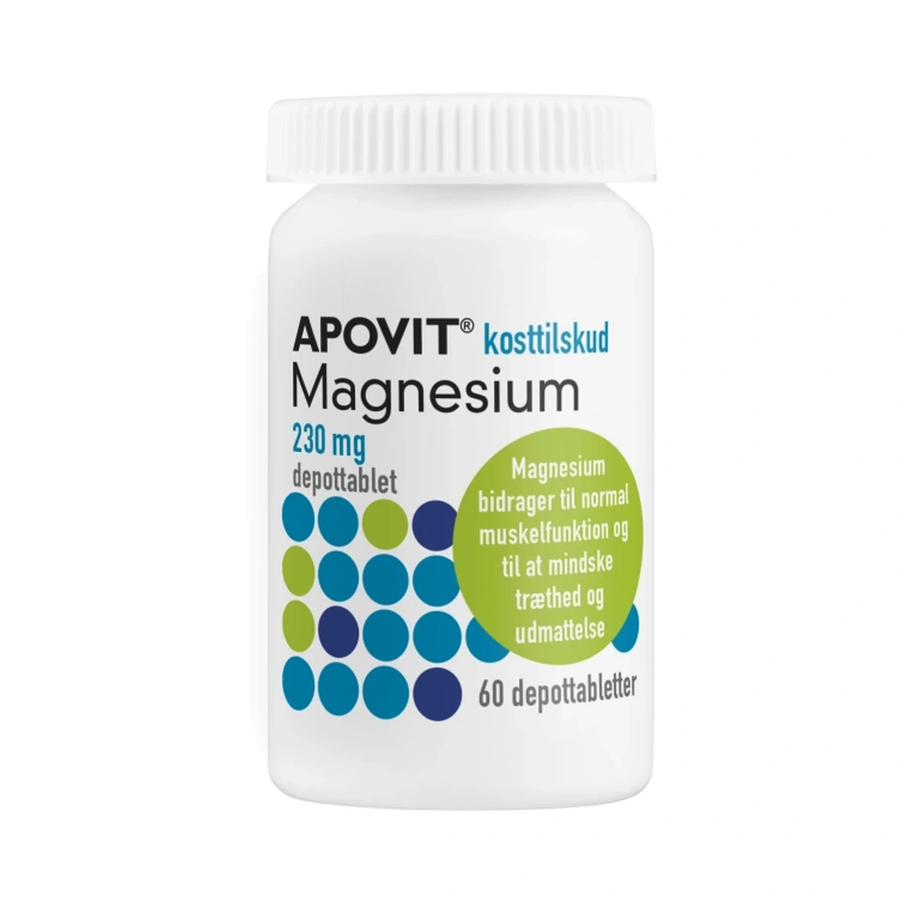 APOVIT Magnesium 230 mg Depot – 60 stk
