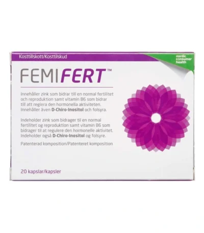 Femifert kapsler – 20 stk