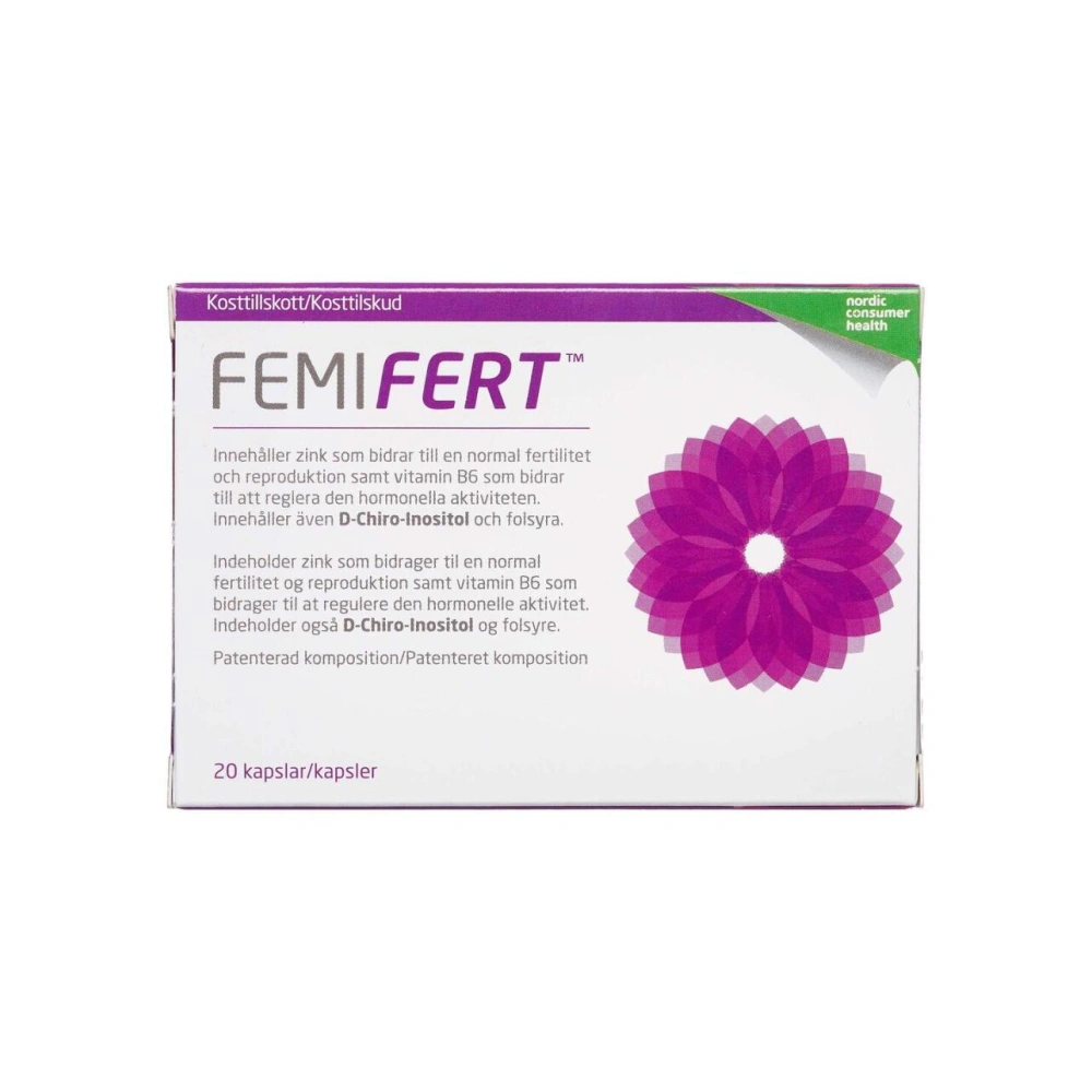 Femifert kapsler - 20 stk